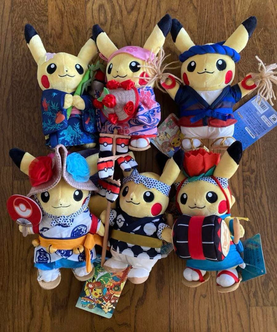 ポケモンセンタートウホク リニューアルオープン ぬいぐるみ お祭り ピカチュウ