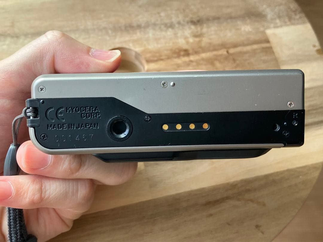 猫紙【動作確認済】CONTAX T3 DATABACK フィルムカメラ