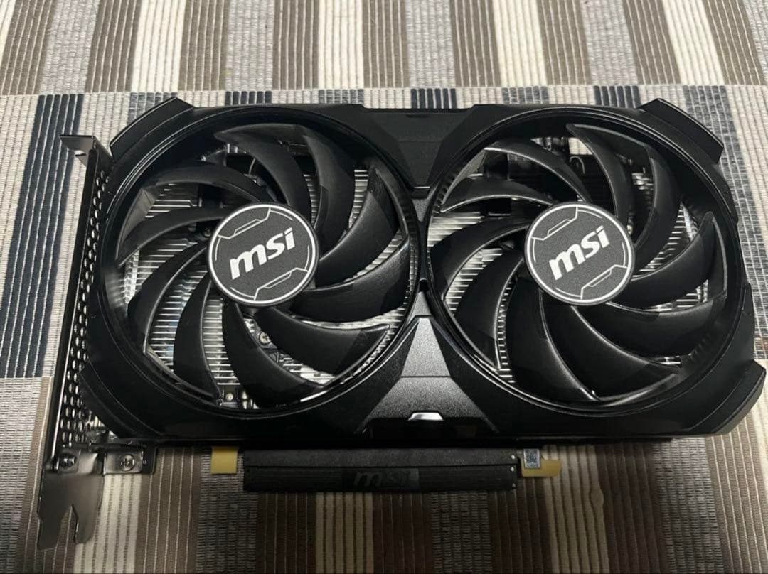 グラフィックボード・グラボ・ビデオカード MSI RTX4060 Ti VENTUS 2X BLACK OC 16GB