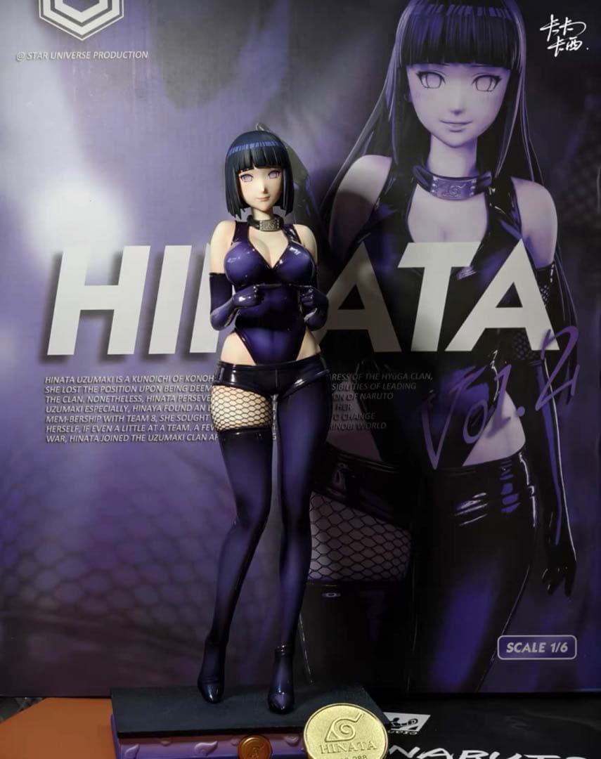 ナルト 日向ヒナタ ガレージキット ガレキ スタチュー①⑤