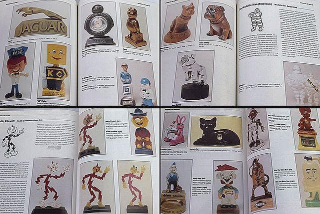 希少 Advertising アドバタイジング キャラクター コレクター図鑑 本