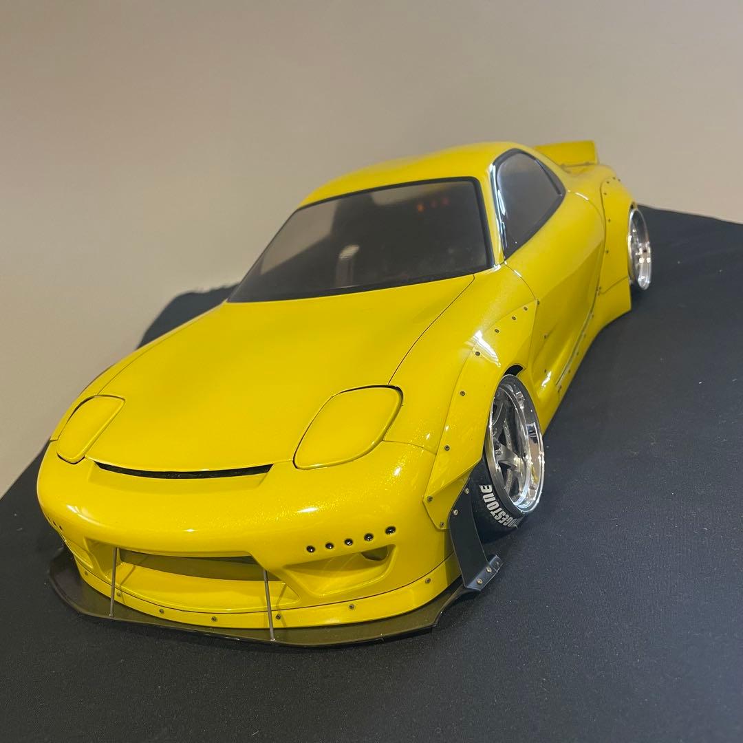O*Z様 abcホビー rx-7 FD 1/10 ラジコン　ボディ　ロケットバニ