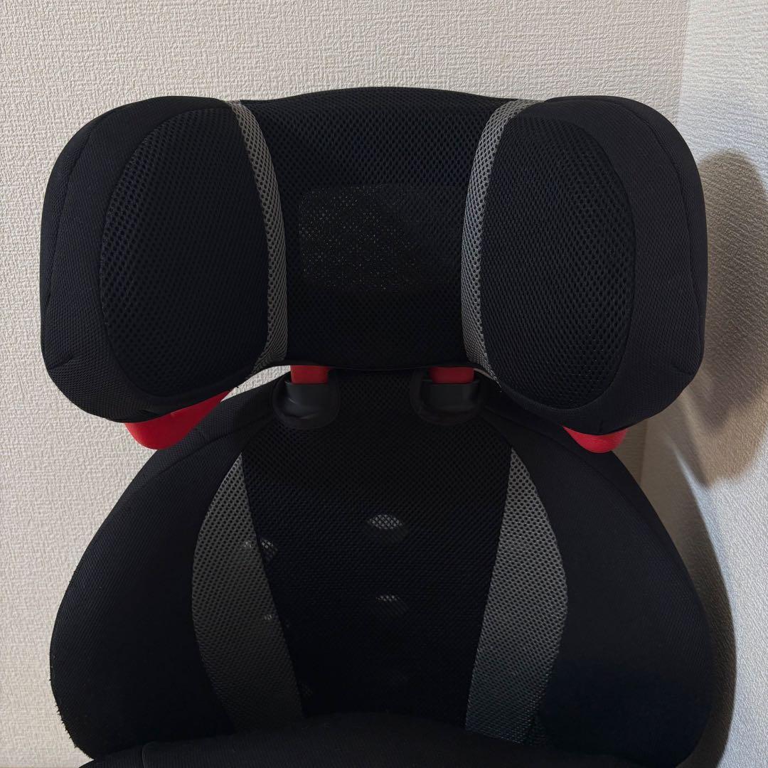 SALE エールベベ サラット3ステップV3 ブラックグレー ジュニアシート