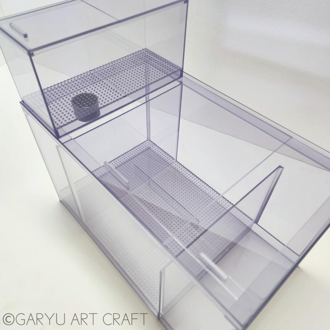 □国産3層式濾過槽□500×300×300h□オーバーフロー水槽用□