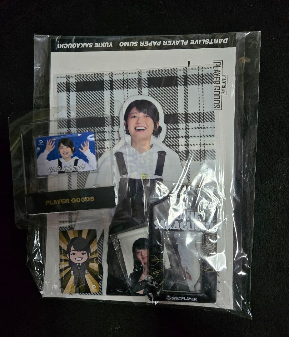 日本ダーツ祭り 2024 坂口優希恵 プレイヤーグッズ 2点セット