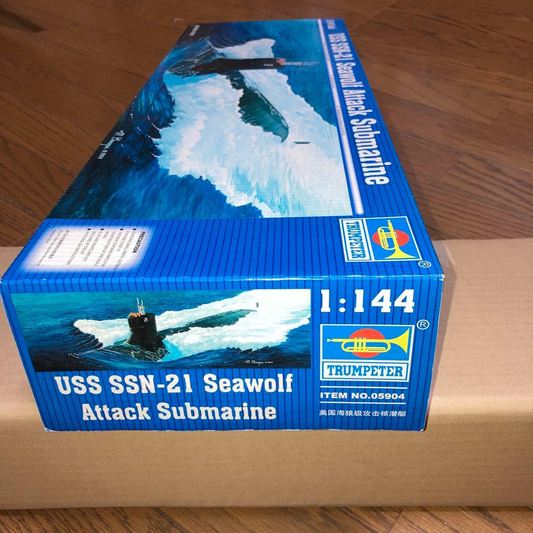 米海軍USS SSN-21 攻撃型原子力潜水艦　シーウルフ　Seawolf