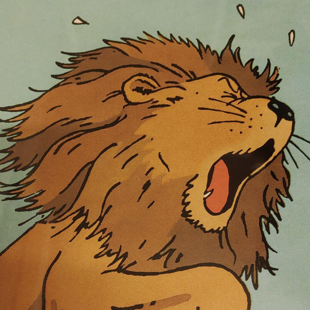 絵画　タンタンの冒険　額付き