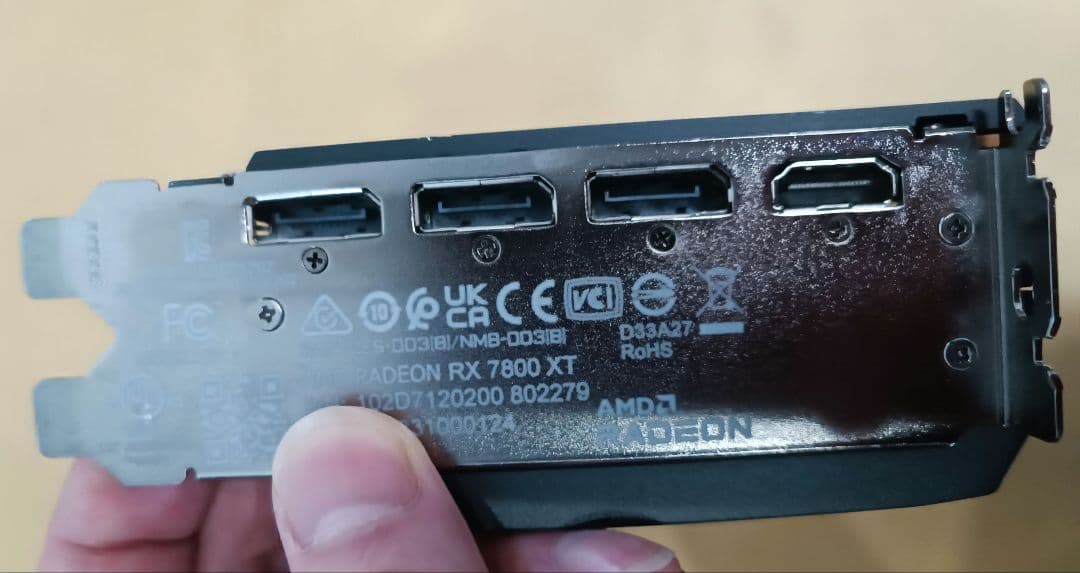 グラフィックボード・グラボ・ビデオカード Sapphire AMD Radeon RX 7800 XT 16GB