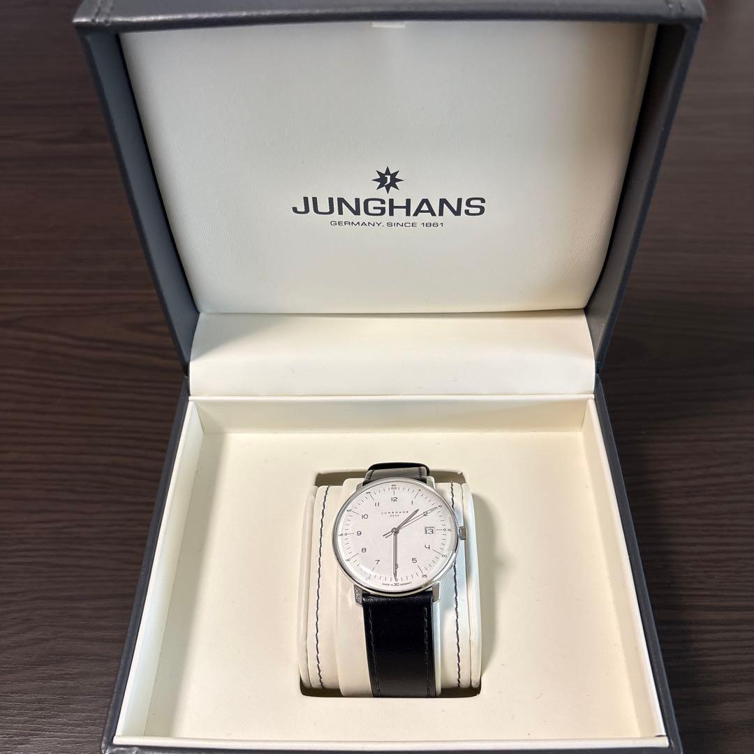 ユンハンス junghans max bill mega 腕時計　メンズ