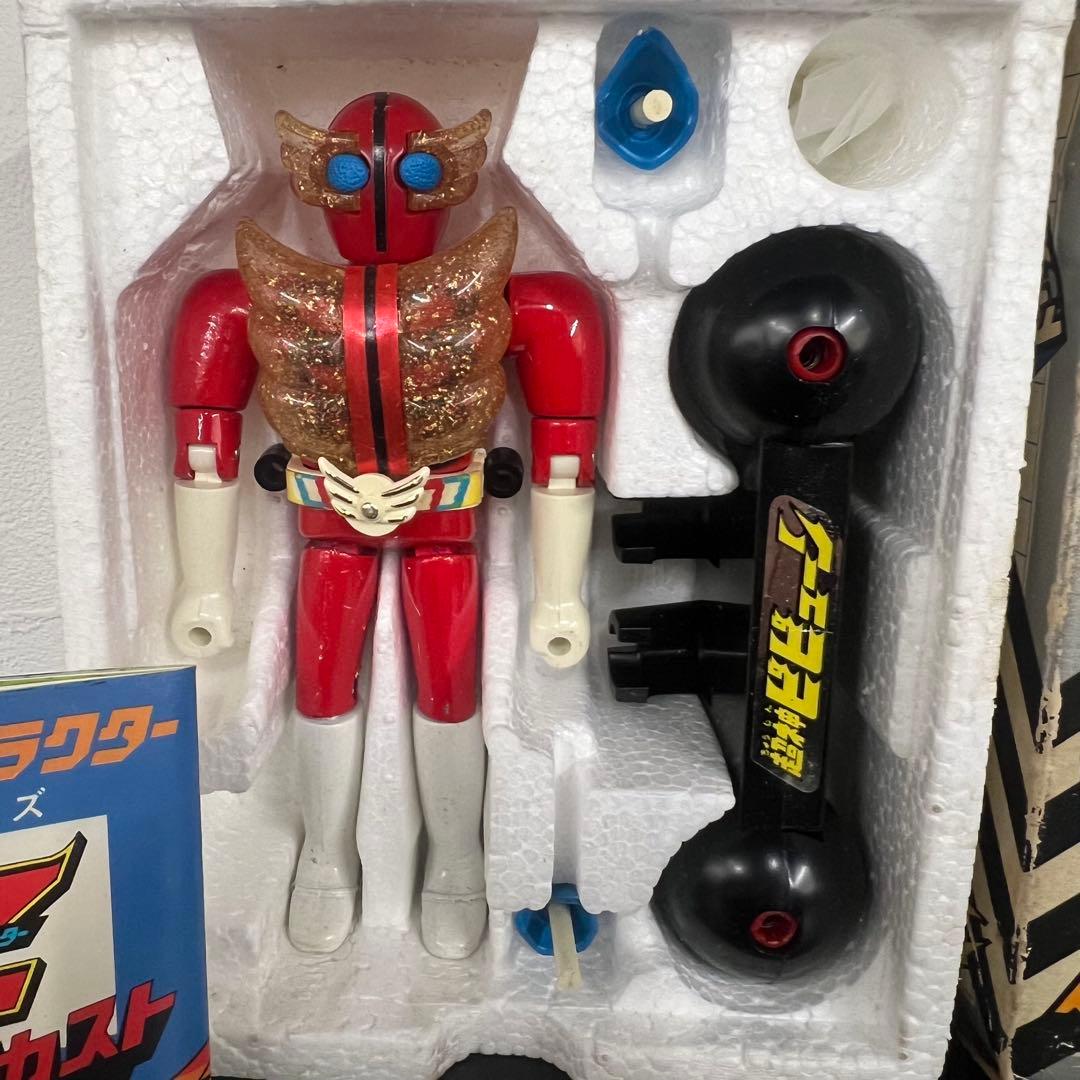 タカトク合金 超神ビビューン 当時物　写真撮る為開封