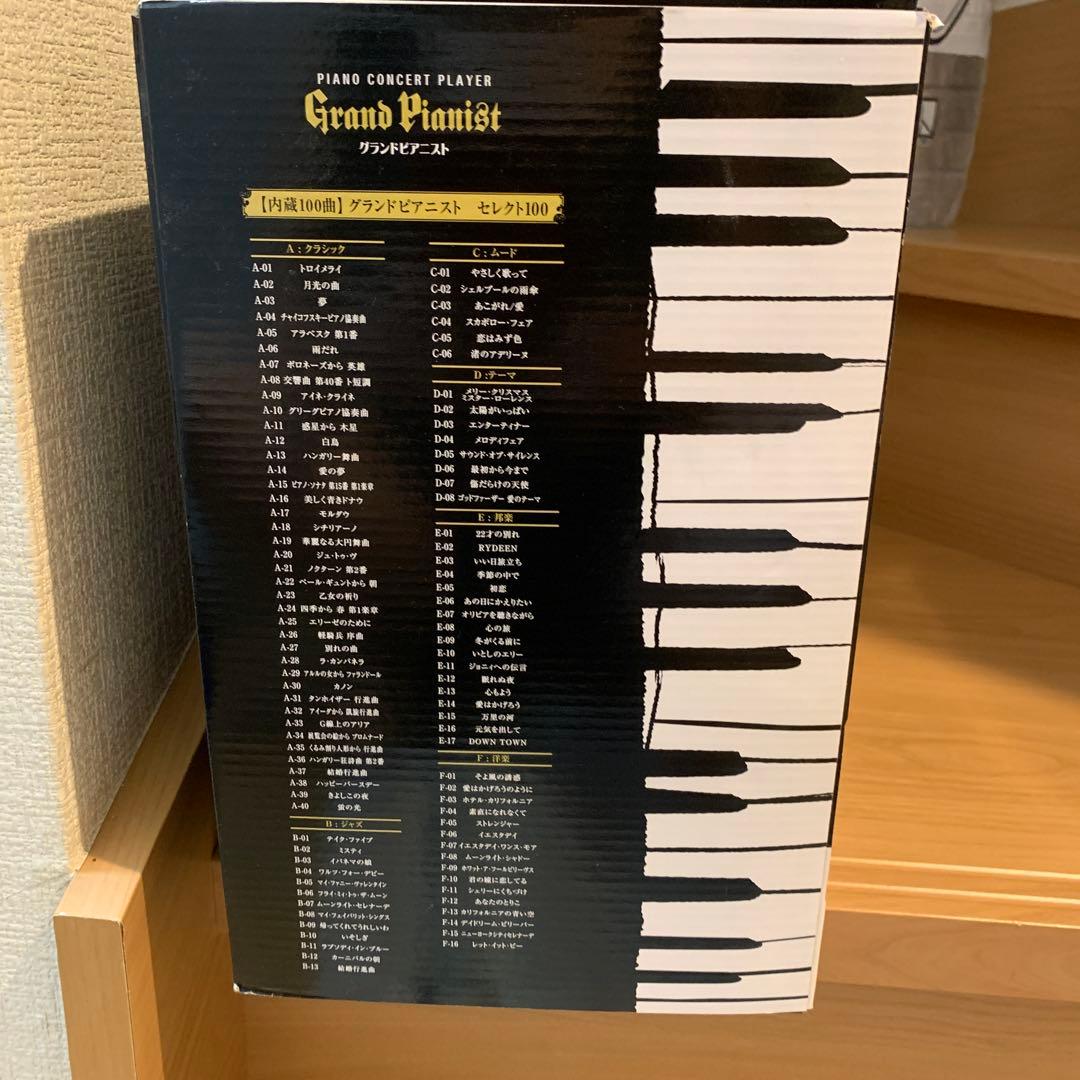SEGA TOYS セガトイズ　グランドピアニスト　自動演奏♪ 箱、説明書付き