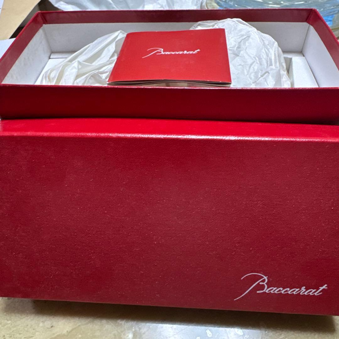 新品未使用、Baccarat クリスタルグラス ミルニュイ2客セット箱入り