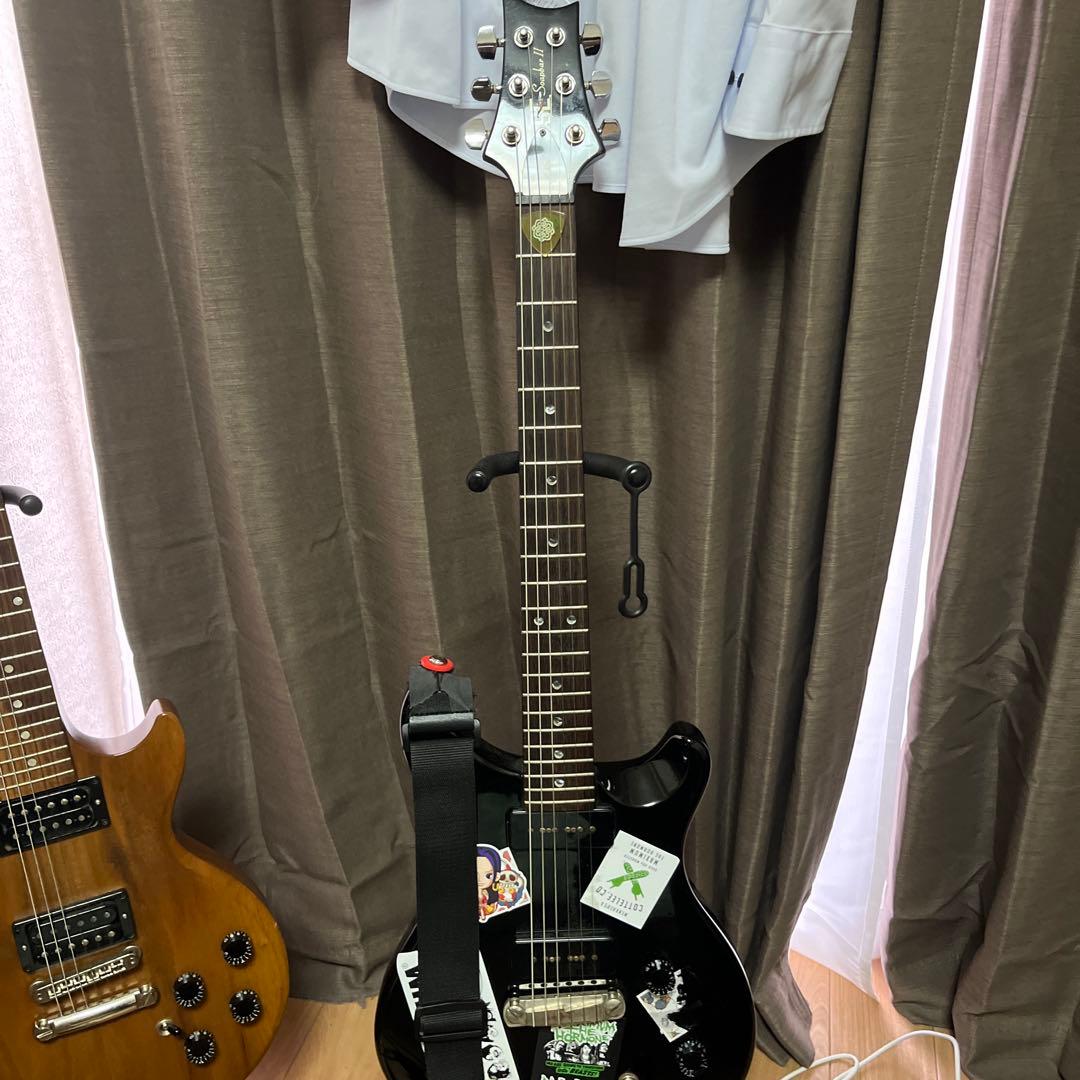 PRS sharp bar2ブラック エレキギター、常田大樹