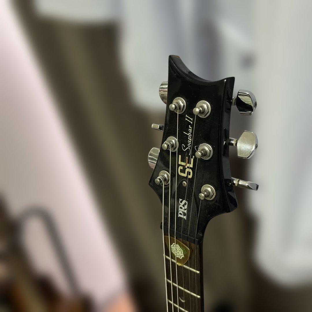 PRS sharp bar2ブラック エレキギター、常田大樹