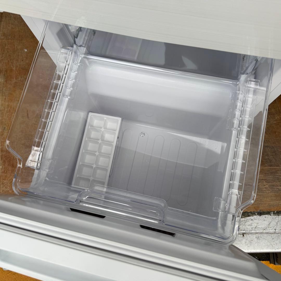 C7708★2021年製美品★シャープ　冷蔵庫　右.左開き　ホワイト　一人暮らし