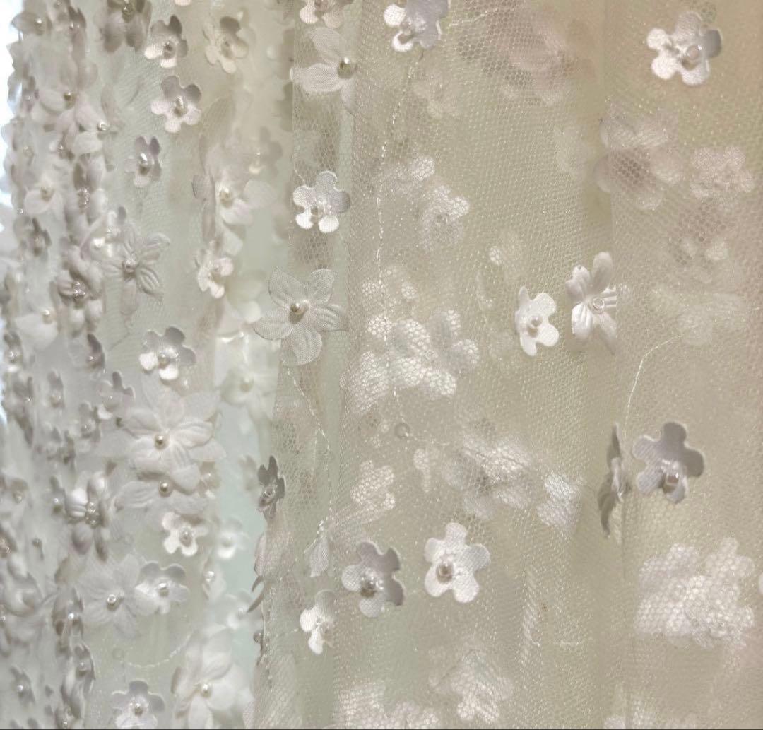 plume.ウェディングドレス champagne gown