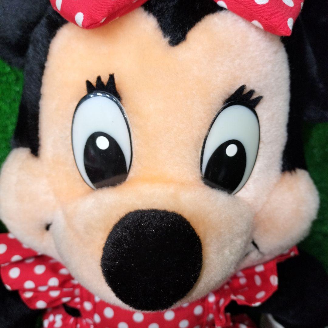 レトロ ミニーマウス BIGぬいぐるみ