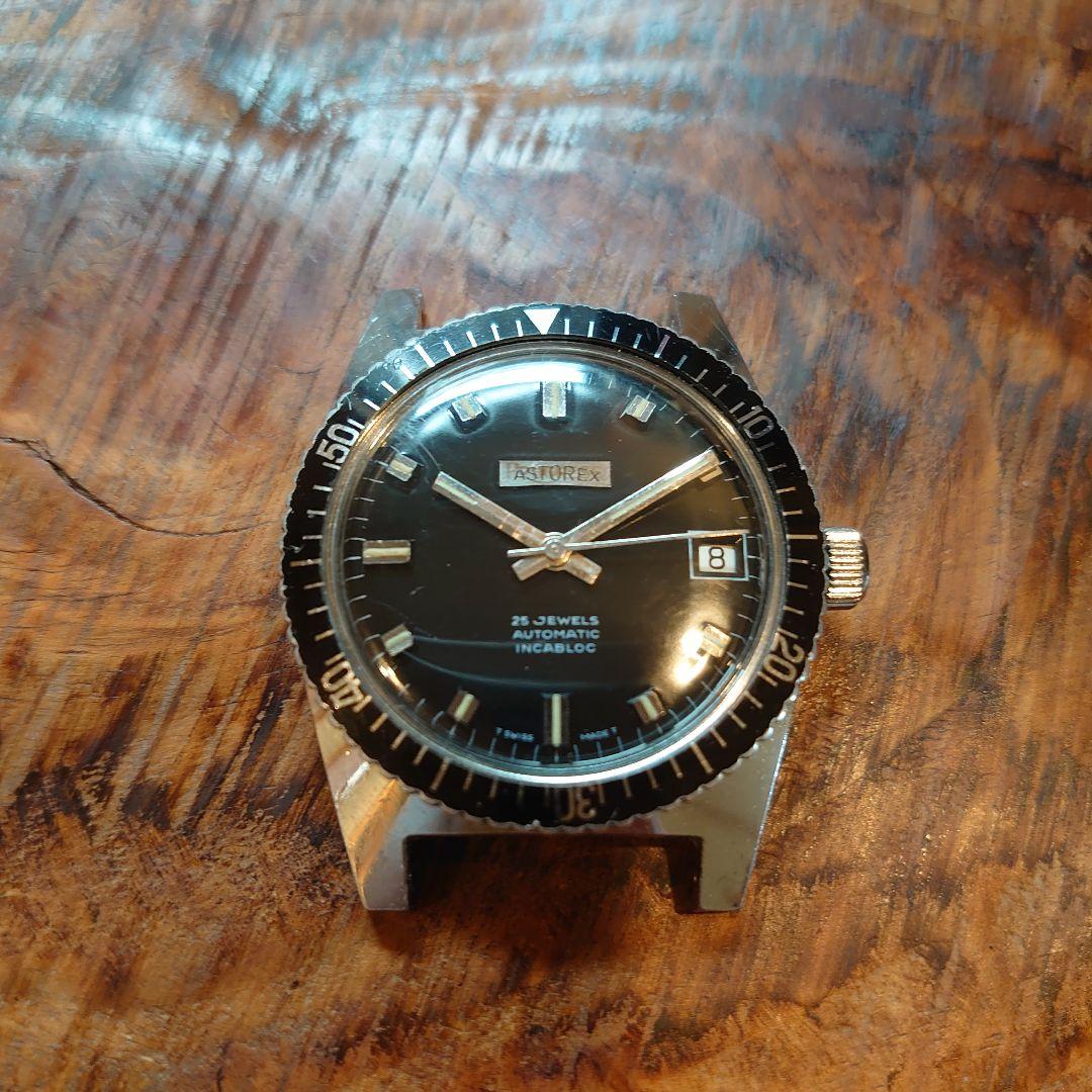 そ*勢様 ビンテージ　スイス製ダイバーズ　最終値下げ