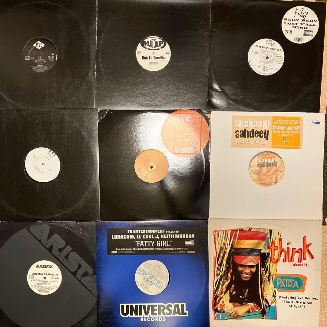 ジャンク レコード まとめ売り60枚以上 Hip Hop R&B など