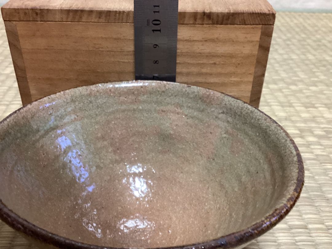 絵唐津茶碗　　松古窯5代目佐久間芳丘