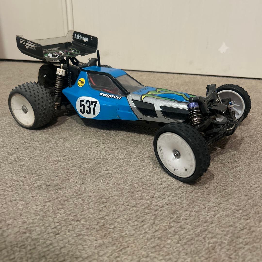 タミヤDT03レーシングファイター メカ付きスポチュン黒缶