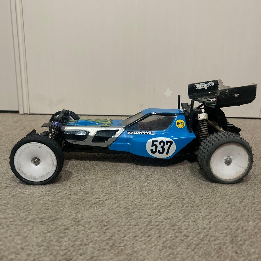 タミヤDT03レーシングファイター メカ付きスポチュン黒缶