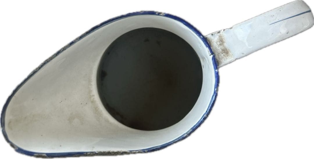 フランスアンティークホーロー　ジャグ　ピッチャー