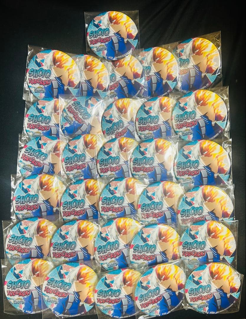 轟焦凍 グリッター缶バッジ 31個セット