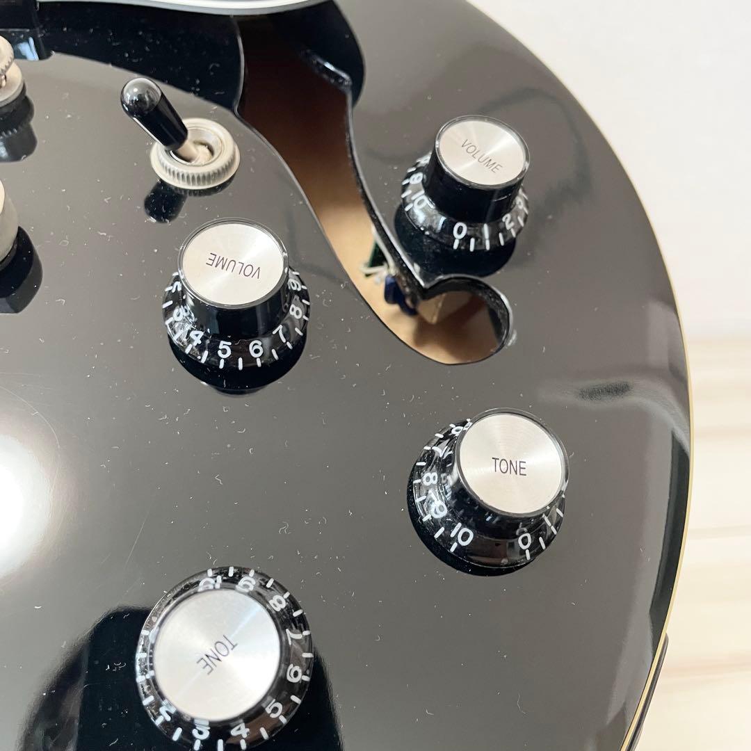 【美品】エピフォンEpiphone セミアコ　 DOT ES-339 Ebony