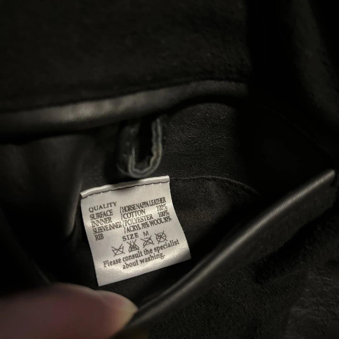 も*ち様 victim レザージャケット シングルライダースジャケット M