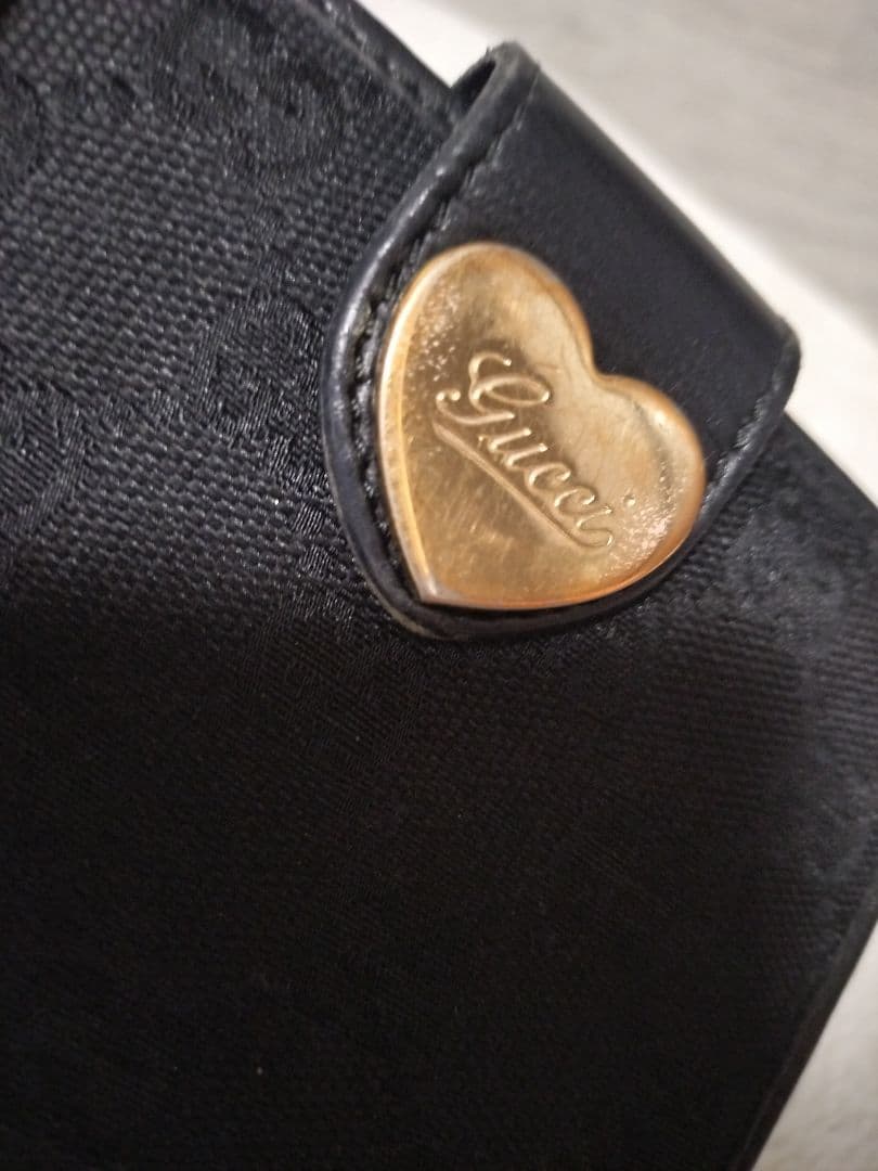 GUCCI グッチ ラブリーハート 二つ折り財布 折財布 ミニ財布