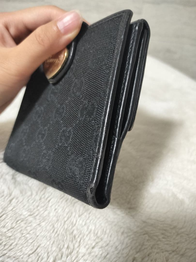 GUCCI グッチ ラブリーハート 二つ折り財布 折財布 ミニ財布