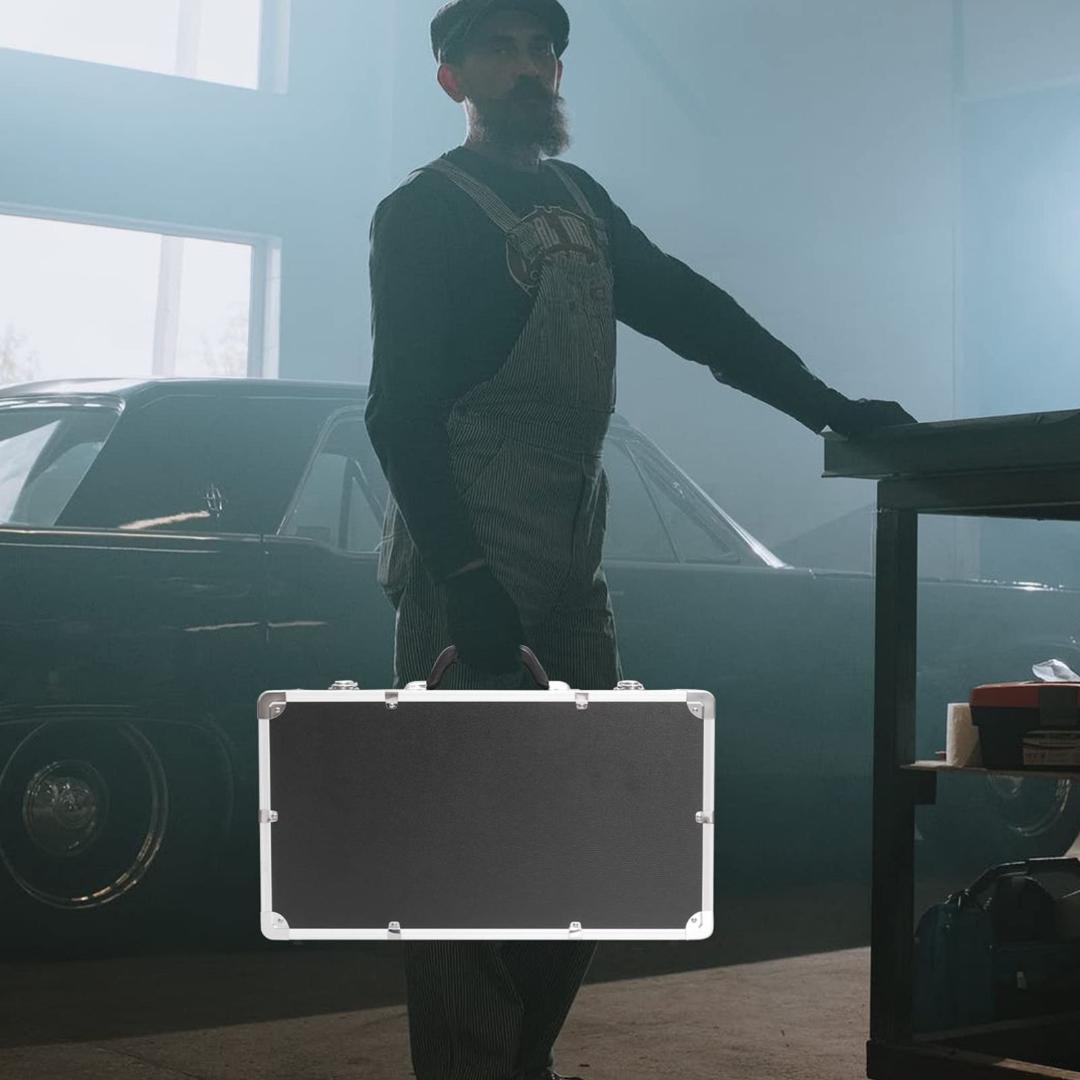 4個セット⭐️アルミツールケース⭐️アタッシュケース ブラック クッション付