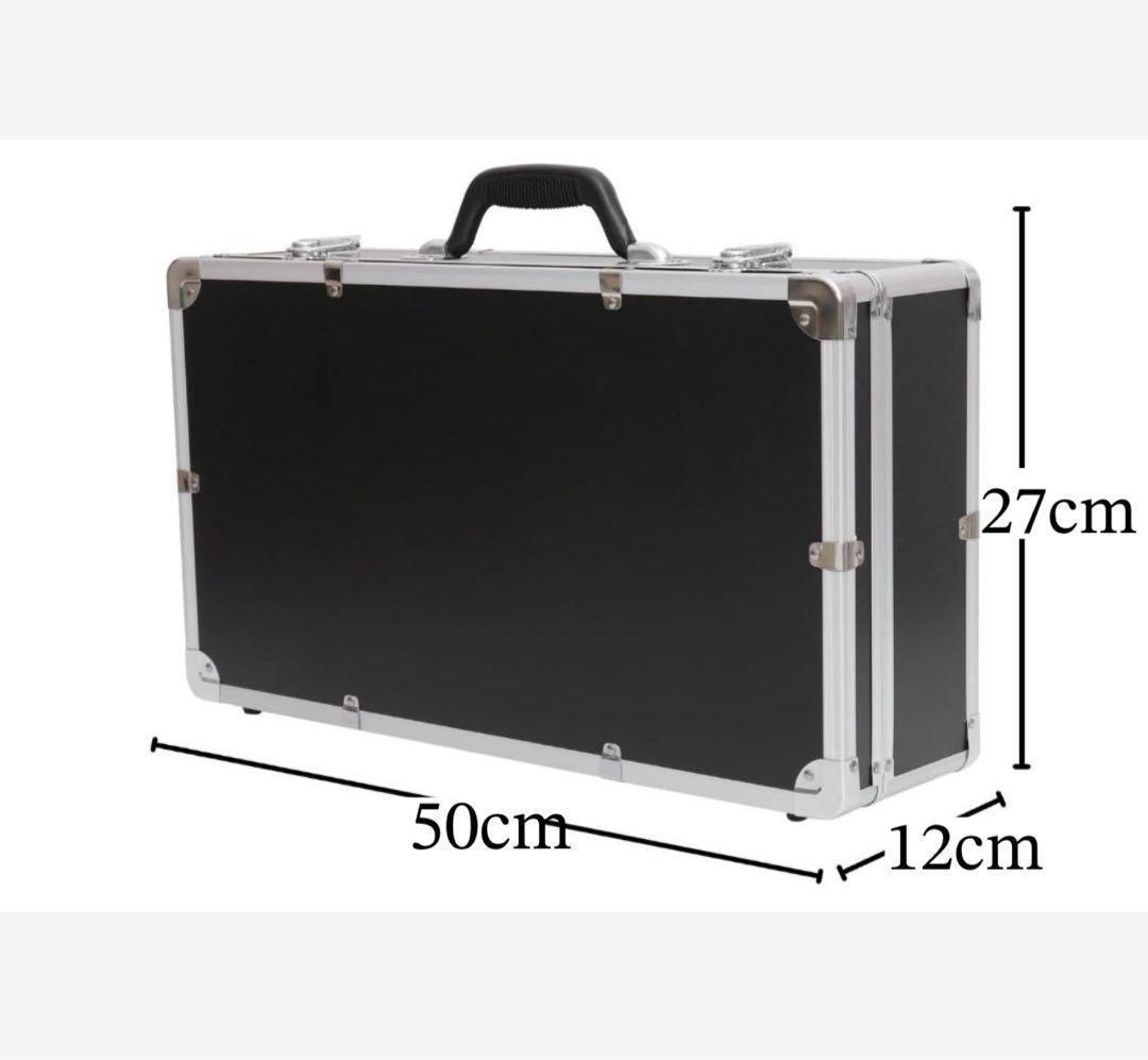 4個セット⭐️アルミツールケース⭐️アタッシュケース ブラック クッション付