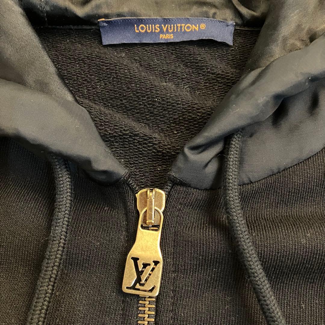 LOUISVUITTON ルイヴィトン　ハイブリッドジップ モノグラム　パーカー