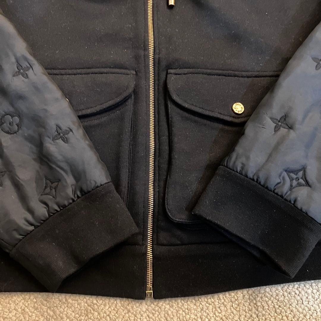 LOUISVUITTON ルイヴィトン　ハイブリッドジップ モノグラム　パーカー