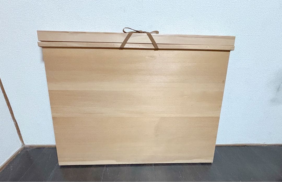 茶道具 堀内宗完 宗匠 自筆 曳舟図 如心斎好 腰風風炉先屏風 黒缘 書付 花押