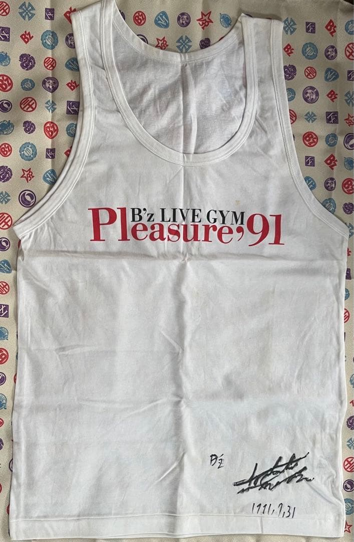 ※激レア　B'z Pleasureツアー　サイン入りグッズ