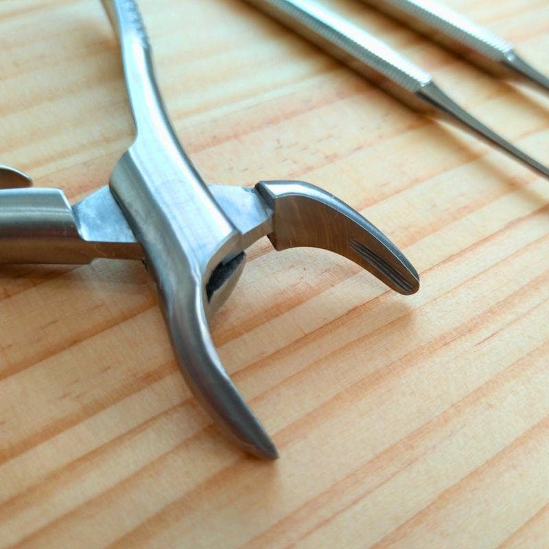 【帝塚山ハウンドカム】愛犬・愛猫用 歯石取りペンチ＆スケーラーセット