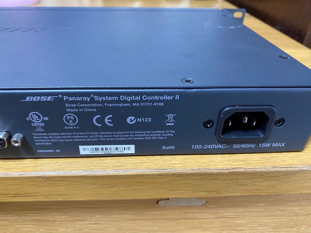 アンプ BOSE PANARAY SYSTEM CONTROLER DIGITAL II