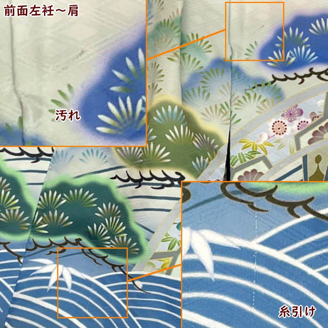 七五三 ３歳 男児 羽織・着物セット 43cm 男の子 レンタル処分品 男の子