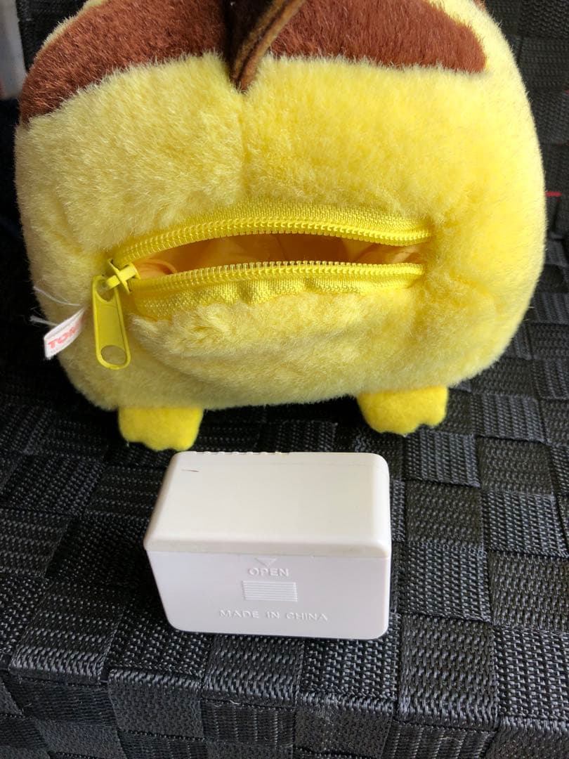 ピカチュウ　ぬいぐるみ　初期　初代　TOMY　希少　レア　お腹を押すと　音が鳴る