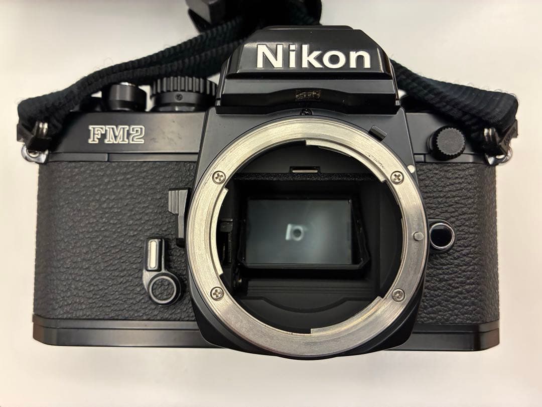 Nikon FM2 MF-16フィルム一眼レフカメラ ブラック ニコン