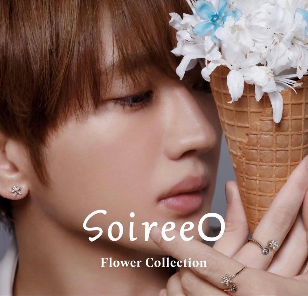 ソワレオー　soireeo 西島隆弘　Nissy ピアスK10 ダイヤモンド