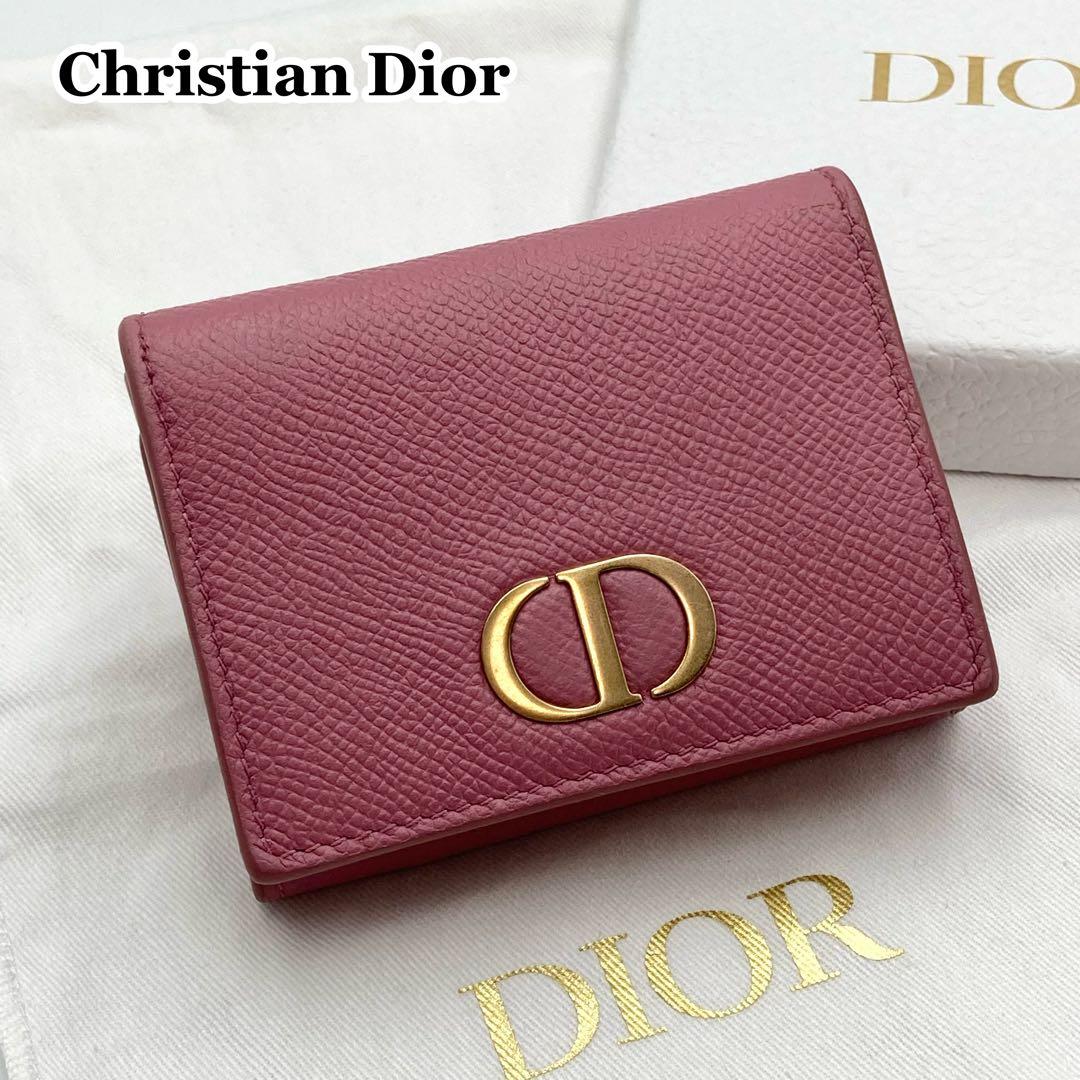 tamtam✨クリスチャンディオール モンテーニュ ロータス 三つ折り財布