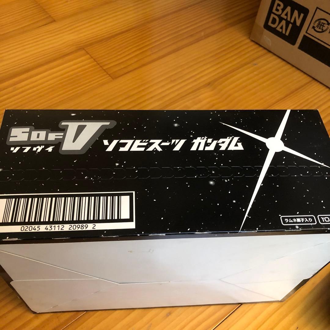 【希少箱未開封】ソフビスーツガンダム　箱ごと10個入り
