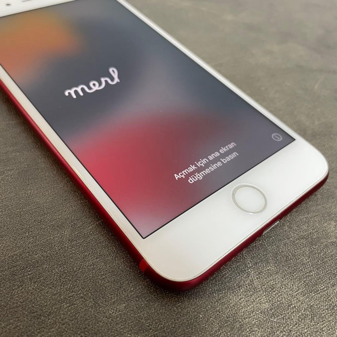 Phone 7 Plus 256GB RED SIMフリー バッテリー96% 赤