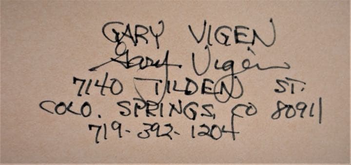 超レア　ガラス工芸　ガラス焼成塗装作品　GARY  VIGEN