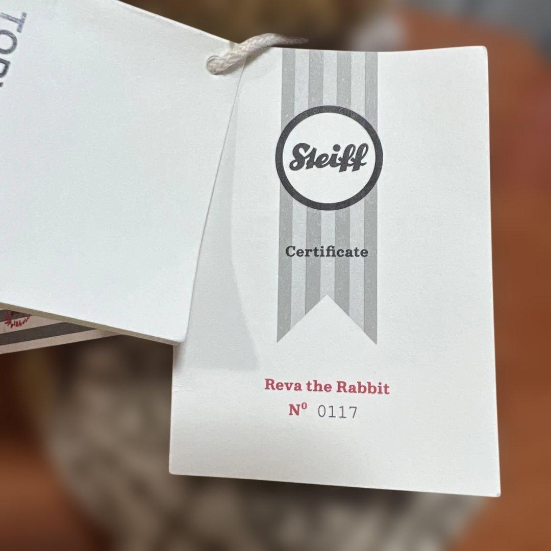 Steiff ✖️ トリーバーチ うさぎぬいぐるみ