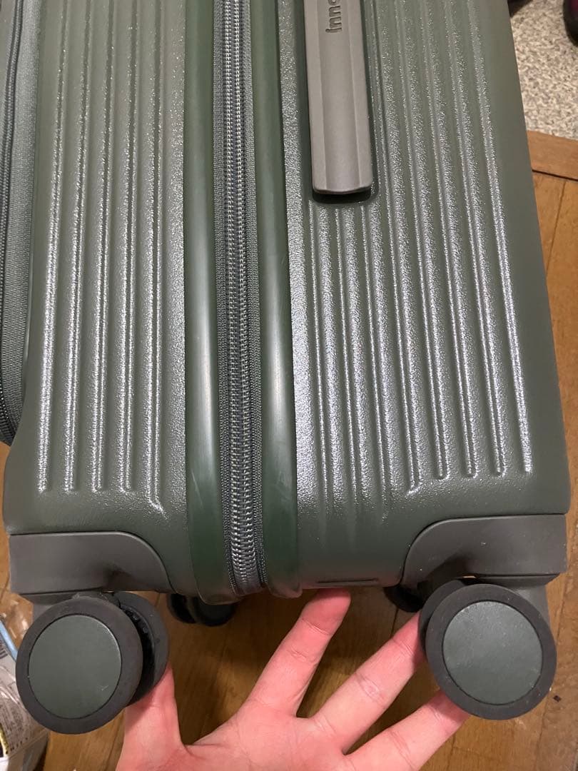 innovator スーツケース INV155 マッドカーキ